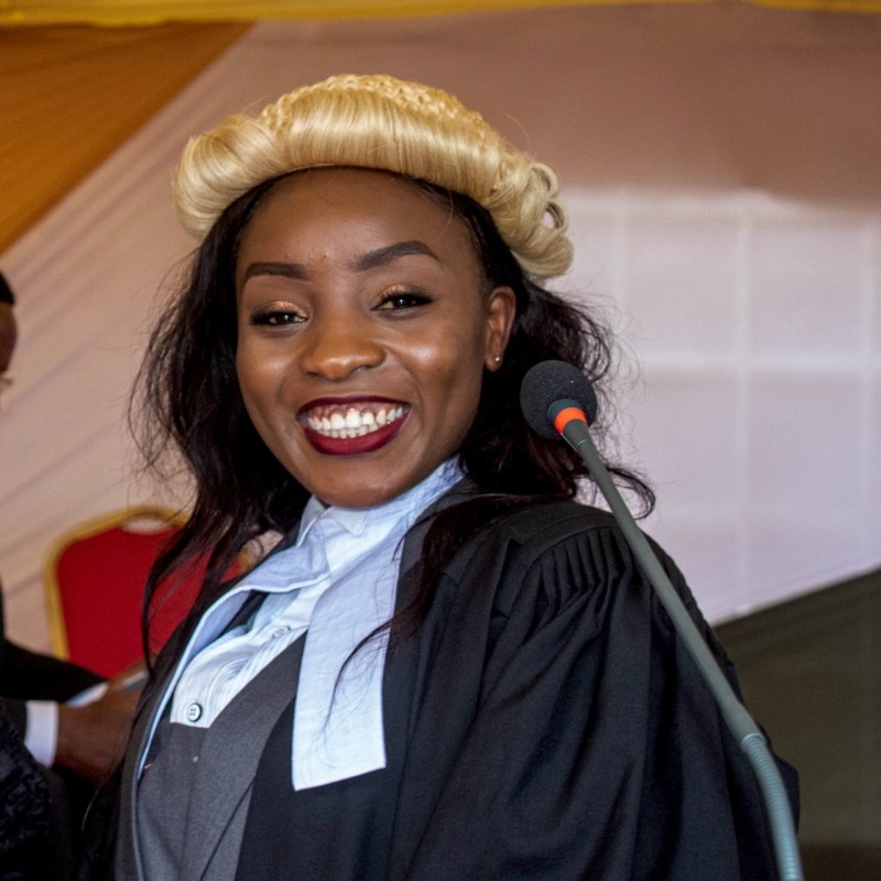Advocate of the HIgh Court, Faith Khaemba