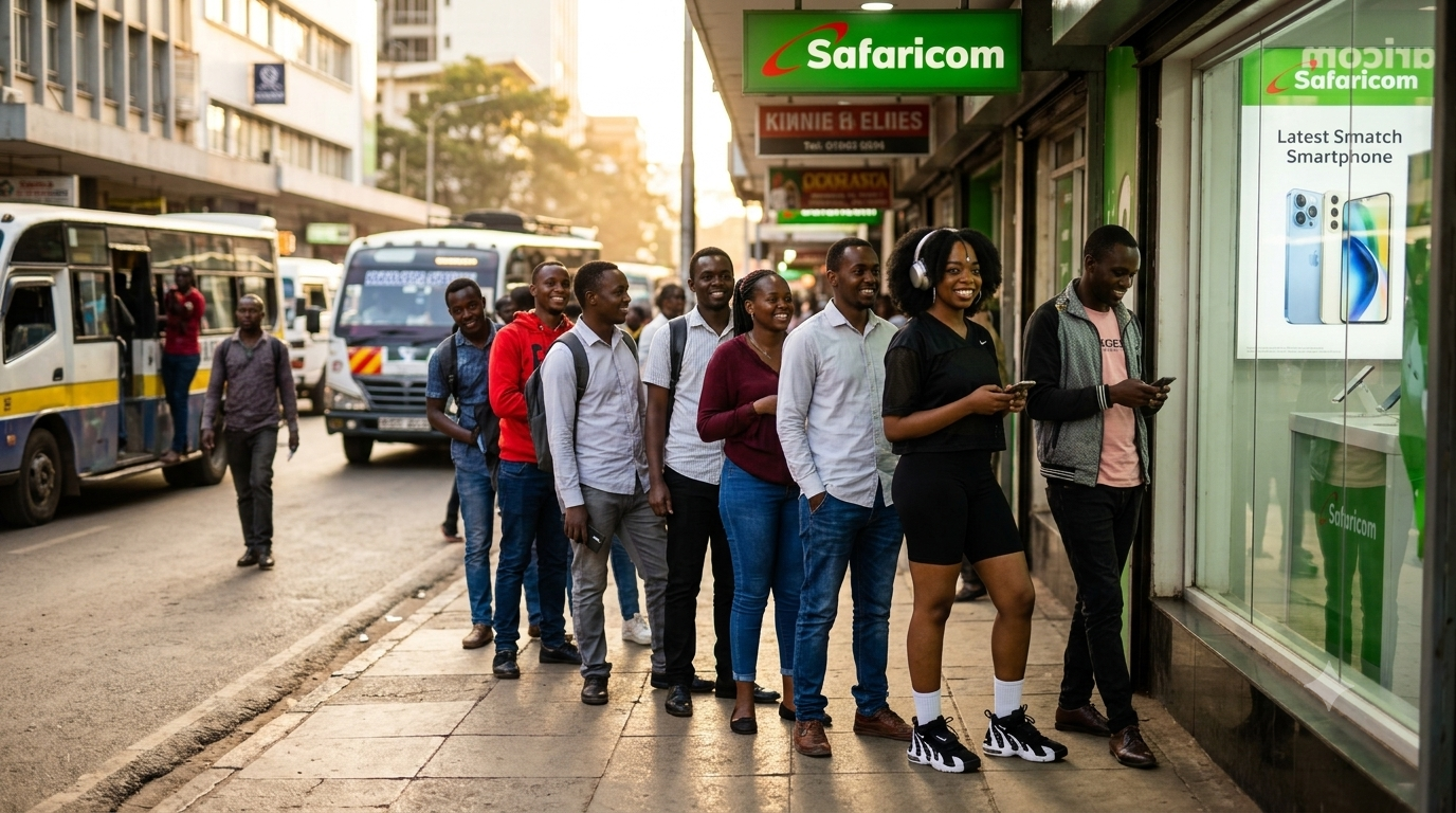 Why Kenyans Queue for Phones They Already Own